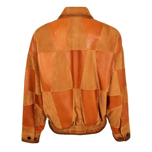 VERSACE - Women's Diamond Leather Jacket