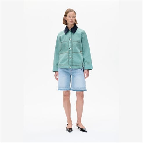 BAUM UND PFERDGARTEN - Womens BENILDA Overshirt- Pineneedle