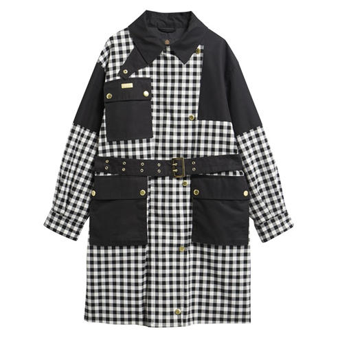 BARBOUR INTERNATIONAL - Women's Gea Cotton Trench Coat