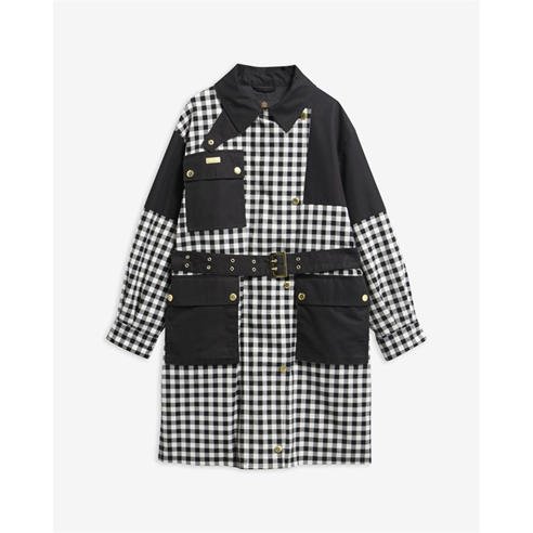 BARBOUR INTERNATIONAL - Women's Gea Cotton Trench Coat
