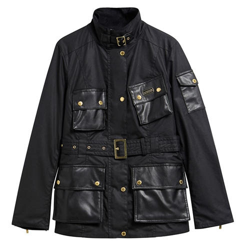 BARBOUR INTERNATIONAL - Women's Heritage Long-Sleeve Wax Jacket