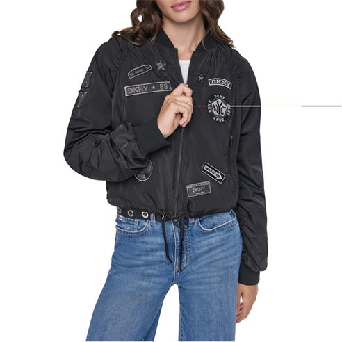 DKNY - DKNY Patch Bomber Ld64