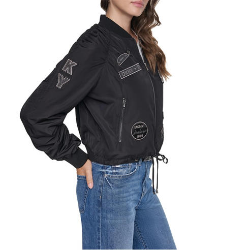 DKNY - DKNY Patch Bomber Ld64