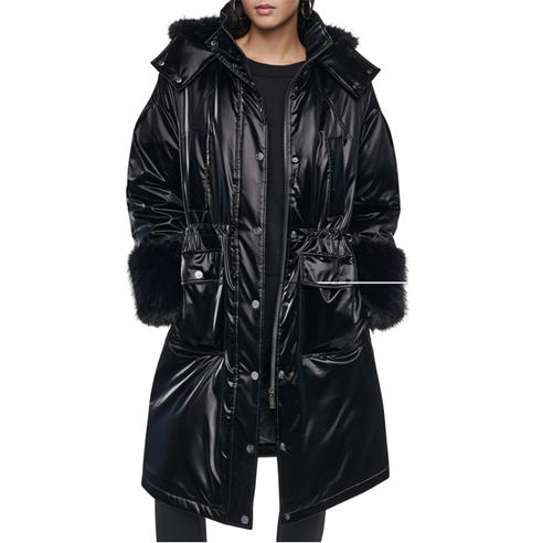 DKNY - DKNY Faux Fur LngJkt Ld64