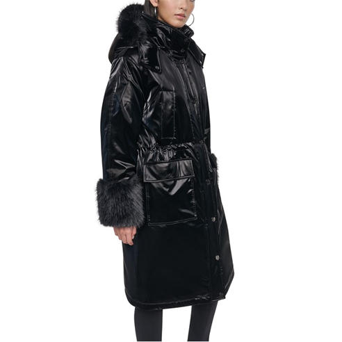 DKNY - DKNY Faux Fur LngJkt Ld64