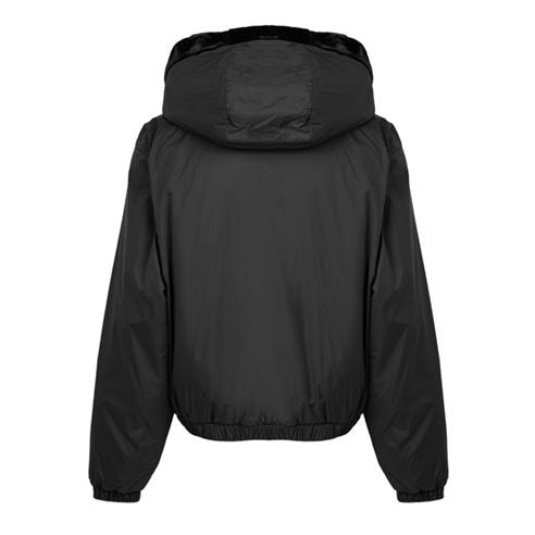 MOOSE KNUCKLES - Women's Eaton Bunny Faux Fur Oversized-Fit Bomber Jacket