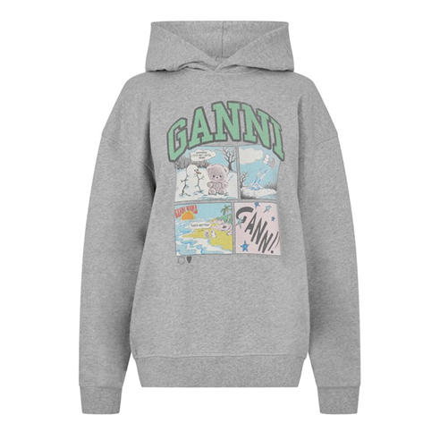 GANNI - Women's Oversized Overhead Hoodie