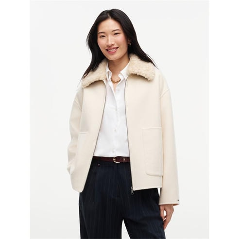 Tommy Hilfiger - Women's Wool Full-Zip Jacket