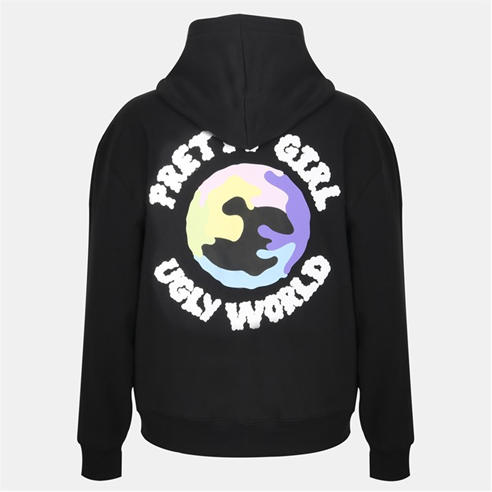 PRETTY BOY UGLY WORLD - Women's Full-Zip Hoodie