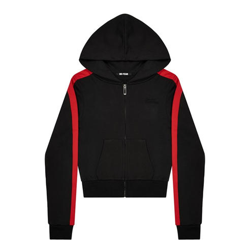No Fear - Womens Track Zip Up Hoodie