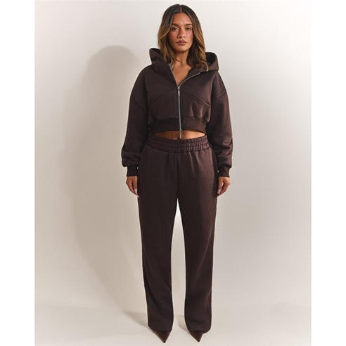 MARS THE LABEL - Classic Cropped Zip Hoodie