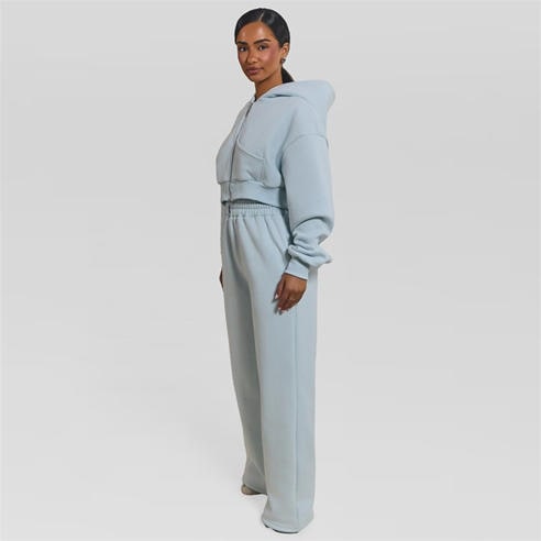 MARS THE LABEL - Womens Classics Cropped Zip Hoodie