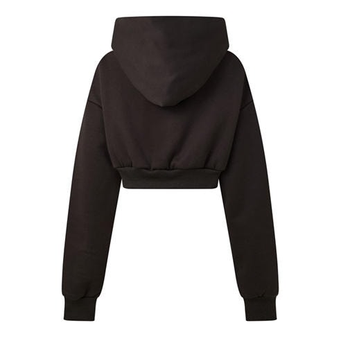 MARS THE LABEL - Womens Classics Cropped Zip Hoodie