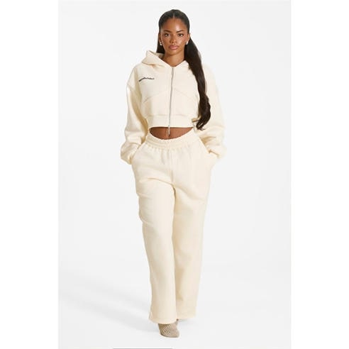 MARS THE LABEL - Womens Classics Cropped Zip Hoodie