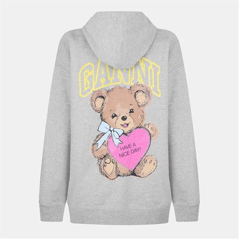 GANNI - Women's Teddy Zip Hoodie