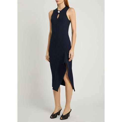 Stella McCartney - COTTON RIBBED DRESS