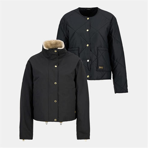 Barbour International - Women's Luanda 3-in-1 Showerproof Long Sleeve Rain Anorak