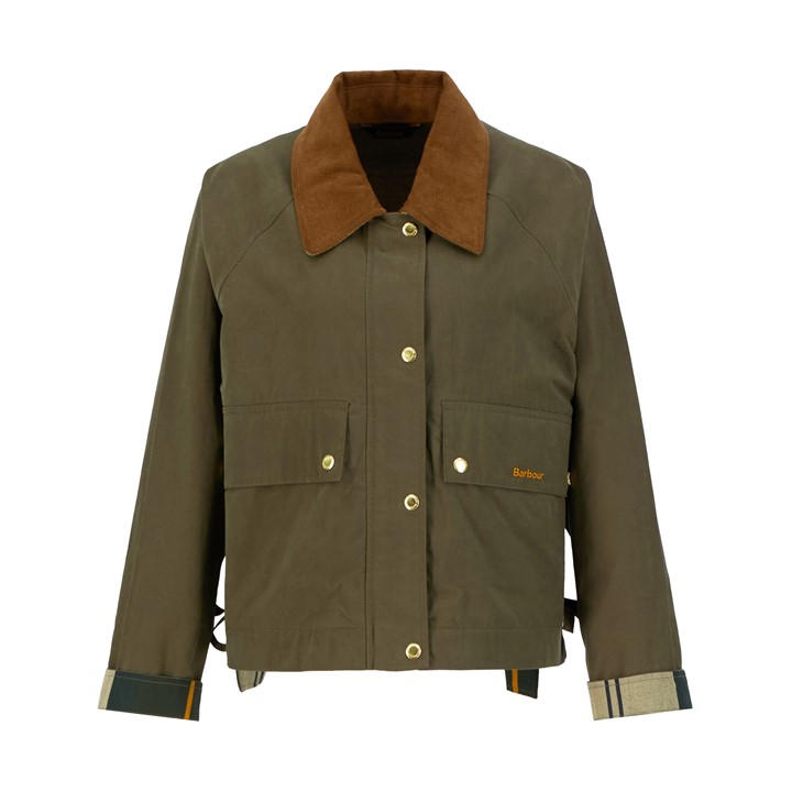 Barbour Women's Green B.li Medland Sp Jkt Ld63