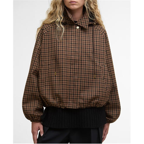 Barbour - Women's Audrey Showerproof Hooded Long Sleeve Rain Anorak