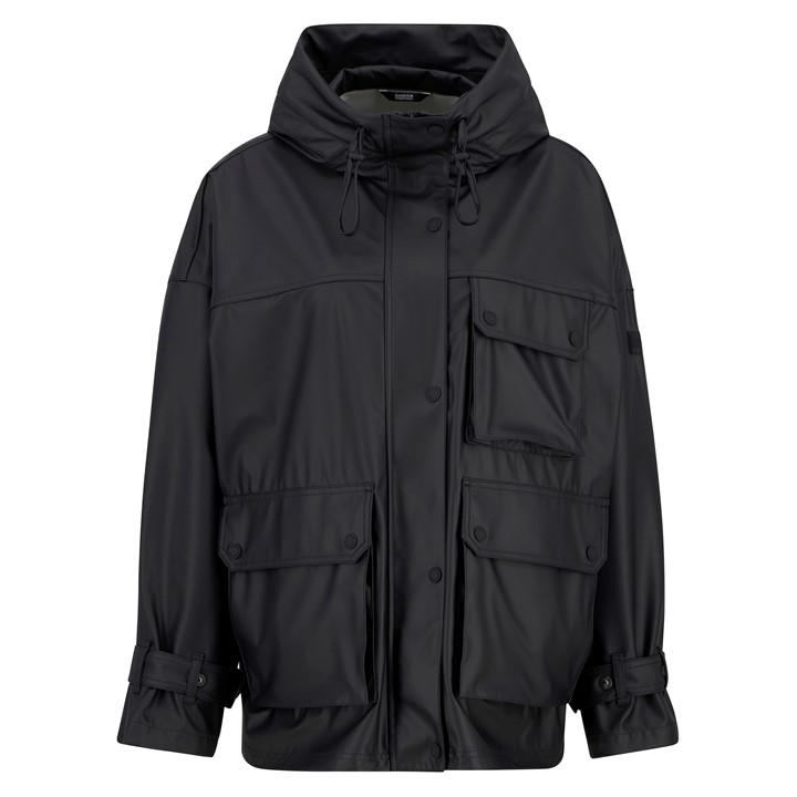 Barbour International Women's Black B.int Tika Sp Jacket Ld63