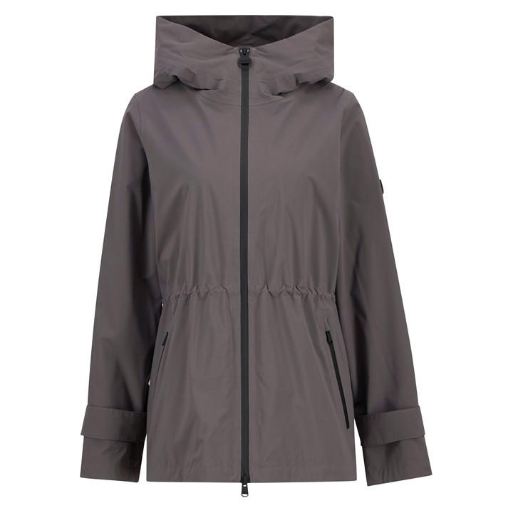 Barbour International Women's Grey B.int Kyra Short Wp Ld63