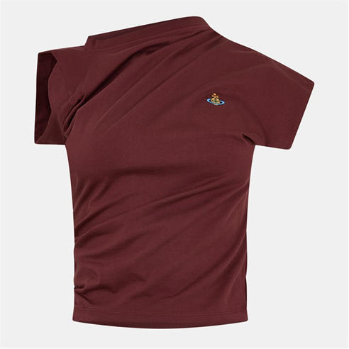 VIVIENNE WESTWOOD - Women's Logo Cotton Hebo Top T-Shirt