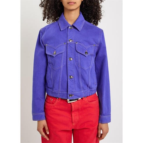 Versace - BLOUSON DENIM NON-STRETCH COLO