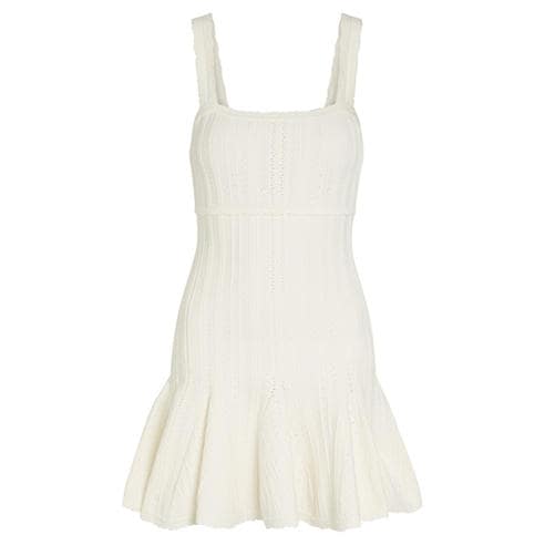 LoveshackFancy - Women's Tabatha Viscose Knitted Dress