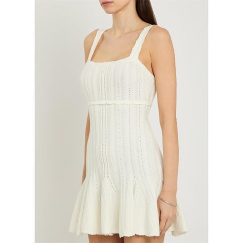 LoveshackFancy - Women's Tabatha Viscose Knitted Dress
