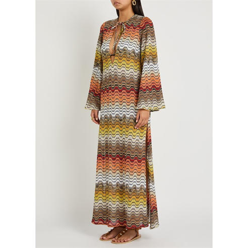 Missoni - LD V-NECK COVERUP W LONG SLVS