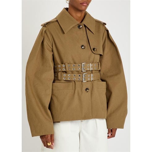 Ganni - JKT Workwear Peplum Jacket