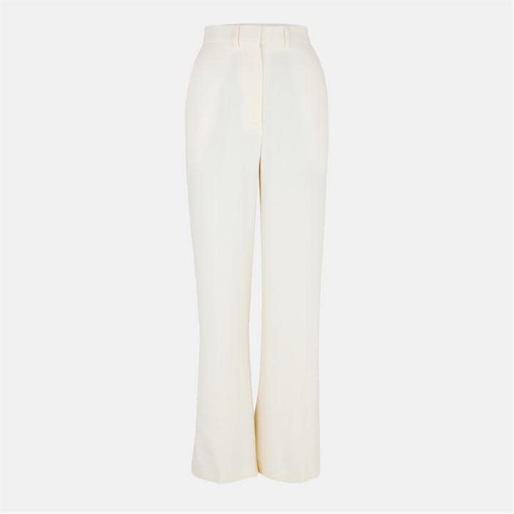 Casablanca Women's White Casa Wide Leg Trsr Size 8