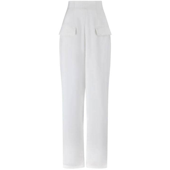Odd Muse Women's White The Ultimate Muse Wide Leg Trousers