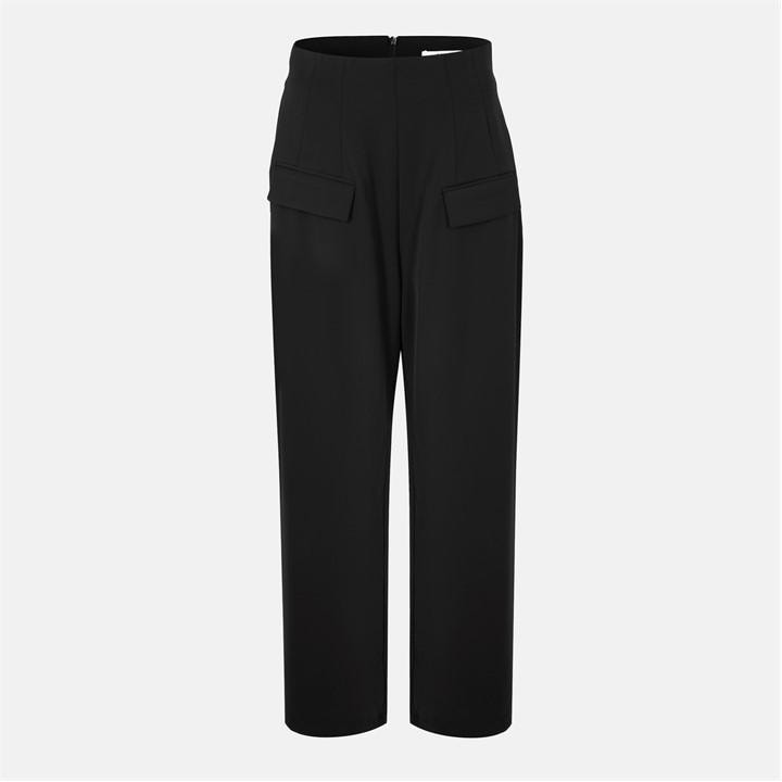 Odd Muse Women's Black The Ultimate Muse Wide Leg Trousers