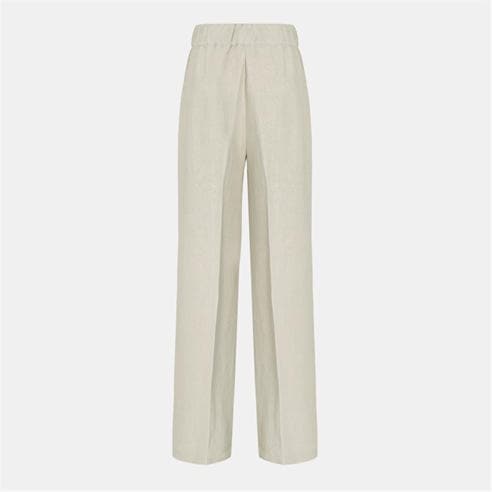 OFF WHITE - Women's Knitted Relaxed Fit Trousers