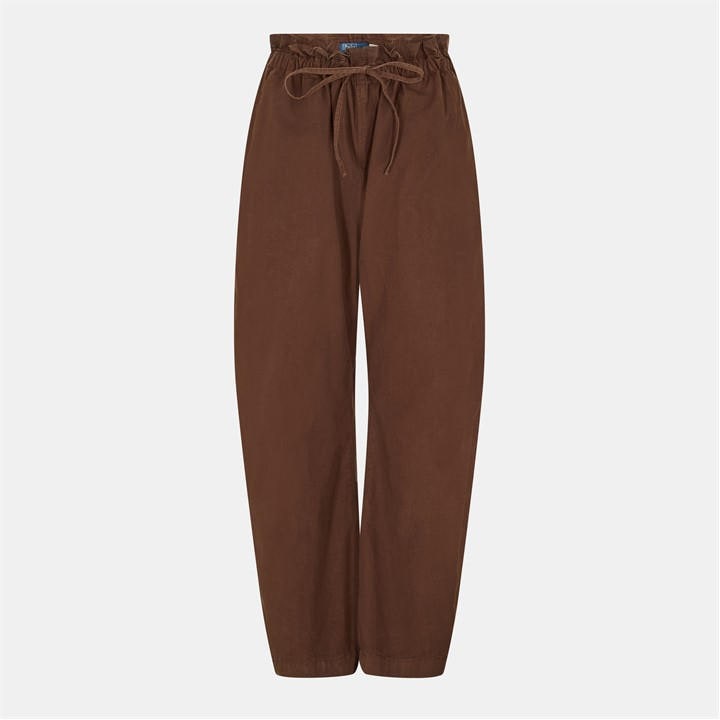 Polo Ralph Lauren Women's Brown Tapered Trousers - Size 12