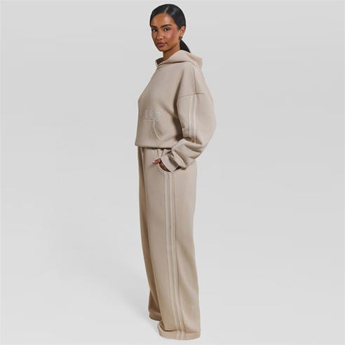 MARS THE LABEL - Women's Kiera Open Hem Fleece Jogging Bottoms
