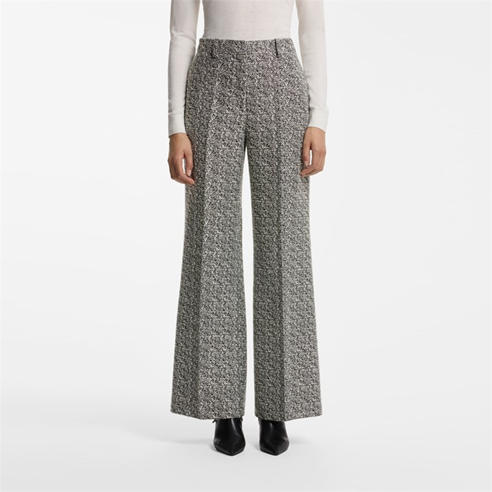 Hugo - Women's Hasmina High-Waisted Wide-Leg Trousers