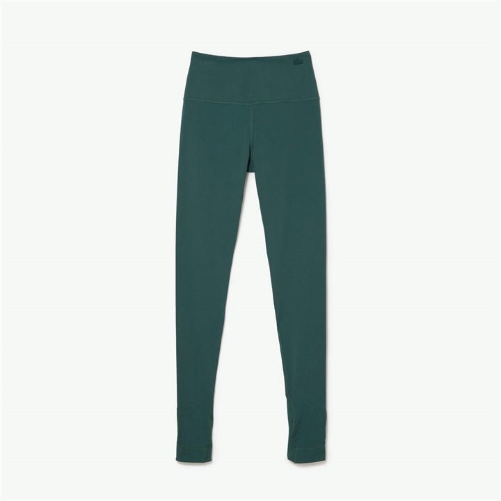 Lacoste Collapsible Stirrup Legging In Green