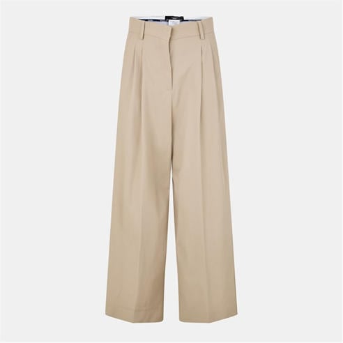 WEEKEND MAX MARA - Women's High Rise Wide Leg Trousers