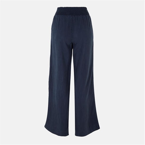 Bella Dahl - Women's Smock Waist Wide Leg Trousers
