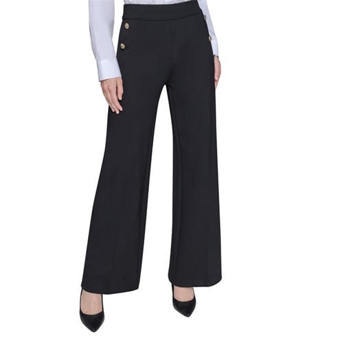 KARL LAGERFELD - Women's Sportswear Wide Leg Trousers
