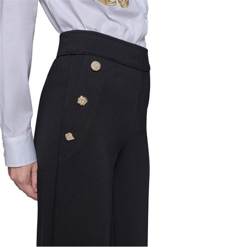 KARL LAGERFELD - Women's Sportswear Wide Leg Trousers