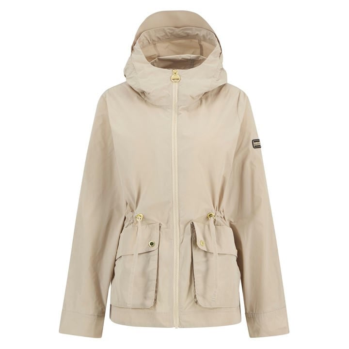 Barbour International Women's Cream Piper Showerproof Jacket