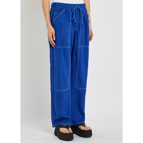 Rag and Bone - Women's Atlas Linen Relaxed-Fit Wide-Leg Trousers