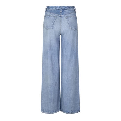 Rag and Bone - Women's Miramar Sofie Cropped Cotton Wide Leg Trousers