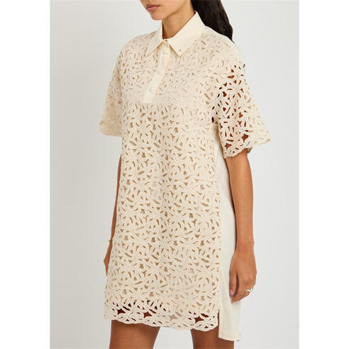 Moncler - Women's Cotton Relaxed-Fit Shirt Dress