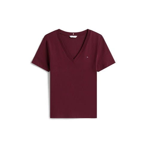 Tommy Hilfiger - V-Neck Striped T-Shirt