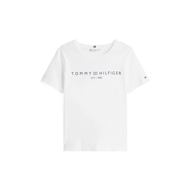 Regatta Red - Tommy Hilfiger - Women's Corp Logo Regular Fit T-Shirt