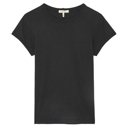 Rag and Bone - Women's Short-Sleeve Cotton Crew-Neck T-Shirt